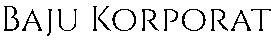 logo baju korporat